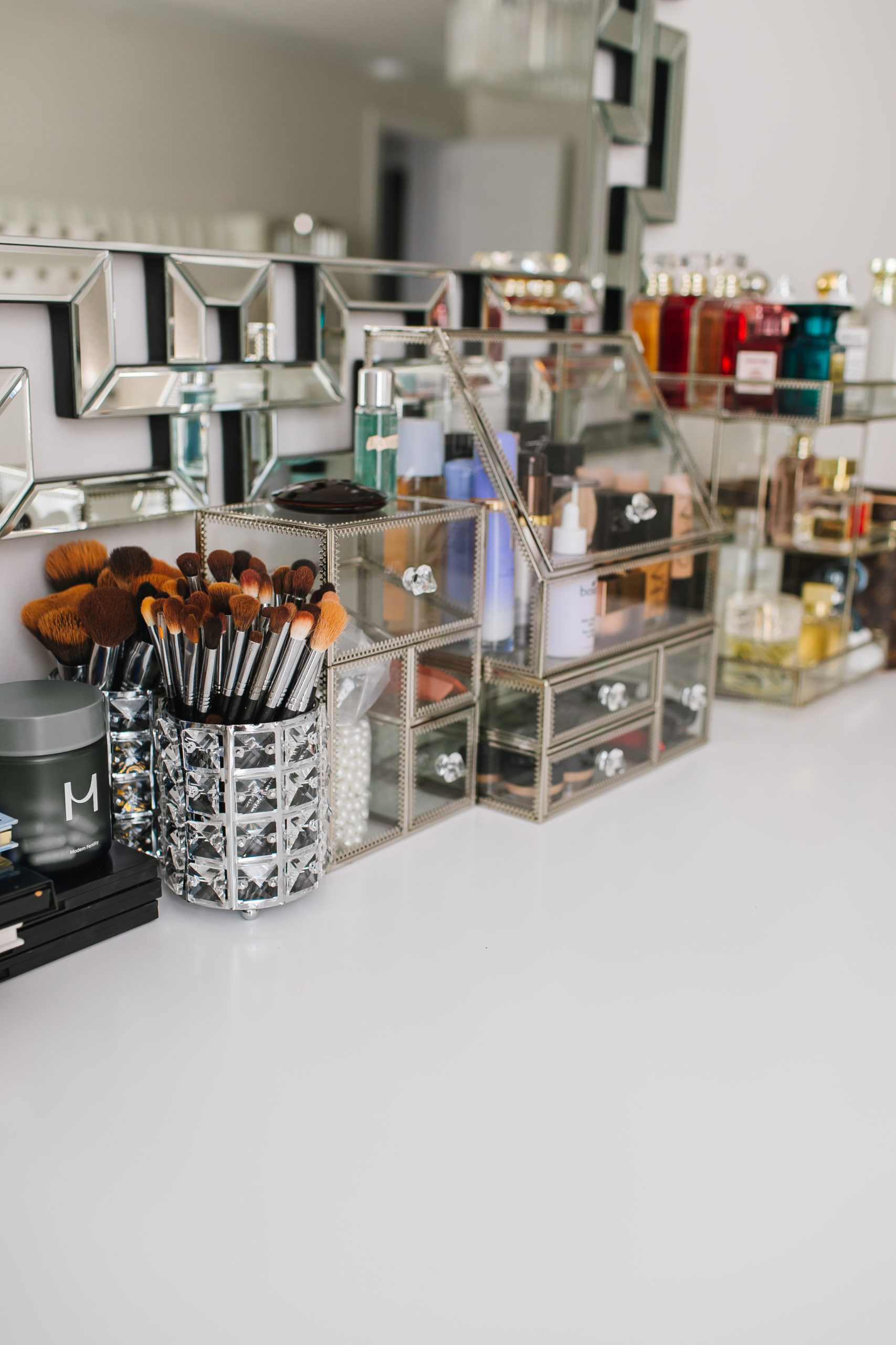 how to organize your beauty products