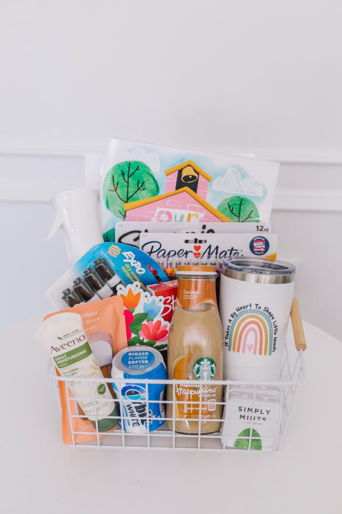 An Easy Gift Basket for Teachers Life with NitraaB