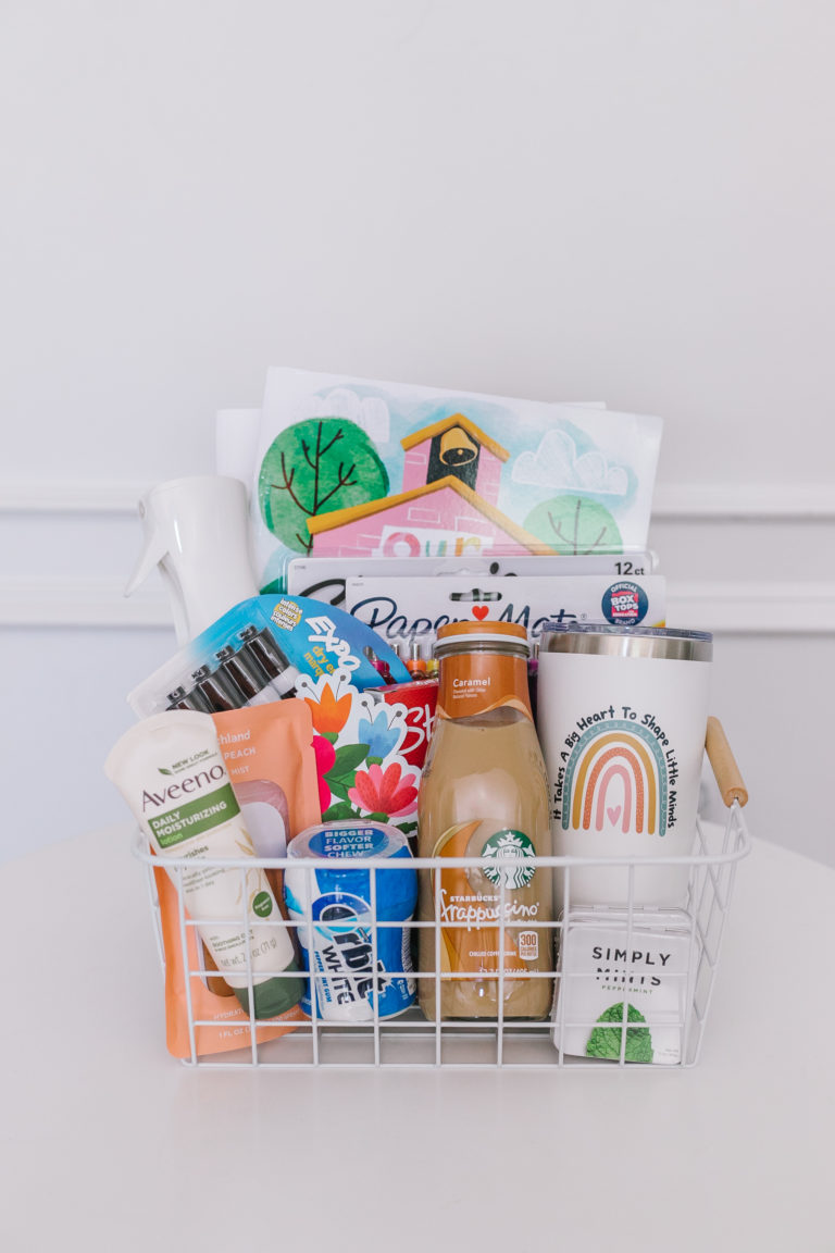 An Easy Gift Basket for Teachers - Life with NitraaB