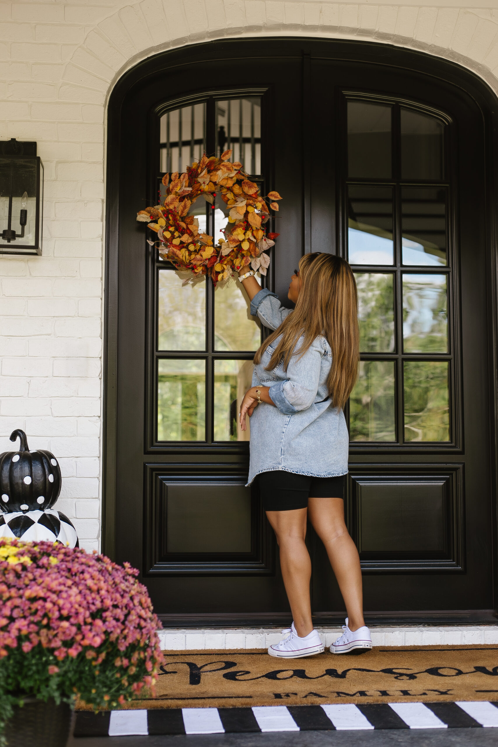 how to decorate front porch