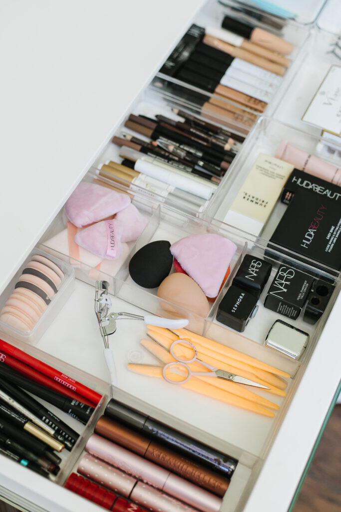 makeup drawer organizer ideas